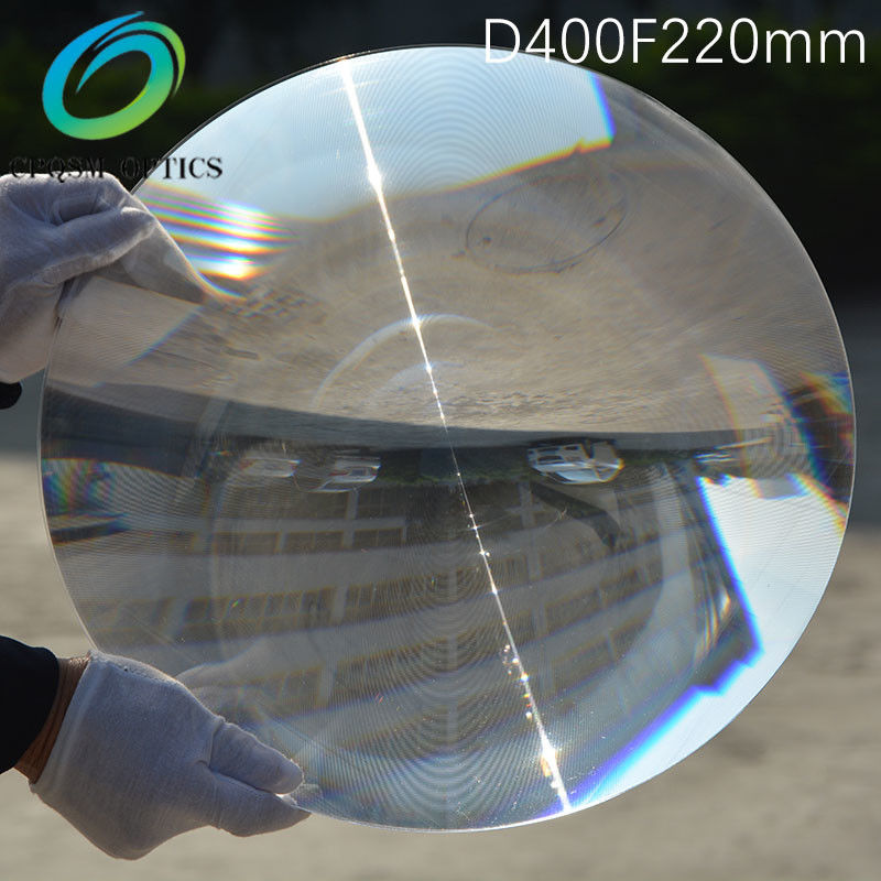 Diameter 300 mm Focal length 200mm, PMMA optic Fresnel Lens , Solar concentrator, High light