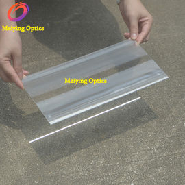 PMMA material linear fresnel lens,acrylic fresnel lens 250*150mm with focal length 120mm