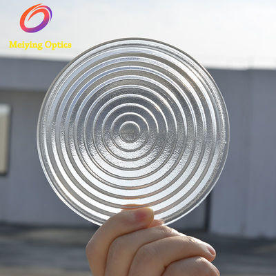 Dia 112mm with Focal length 70mm Tempered Fresnel Lens,Glass Borosilicate Fresnel Lens For Studio Lamp,LED Stage Light