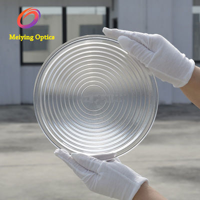 Diameter 200mm tempered borosilicate glass fresnel lens for Nanguang studios lamp,LED stage light