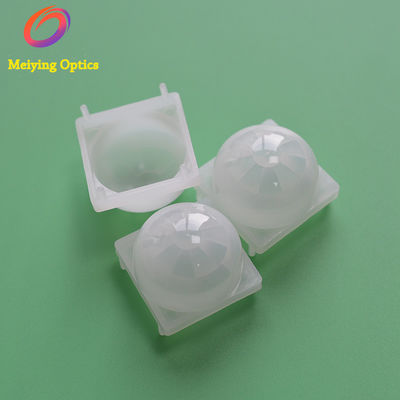 HDPE Material Dome Shape Transparent Color Pir Sensor Fresnel Lens For Infrared Switch Made In China Model 8002-2W