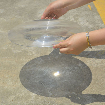 Diameter 300 mm PMMA material round fresnel lens ,spot fresnel lens,acrylic fresnel lens for solar energy concentrator