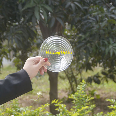 High Quality Mold Pressed 50-300mm Spot Fresnel Lens,glass fresnel lens for Projector, Lighting System