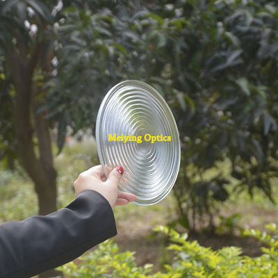 High Quality Mold Pressed 50-300mm Spot Fresnel Lens,Glass Borosilicate Fresnel Lens for Spot Light