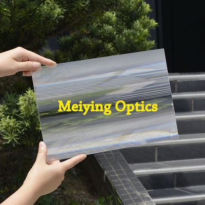 Linear Fresnel Lens PMMA Material High Transparency 300X200mm With Focal Length 80mm For Solar Concentrator