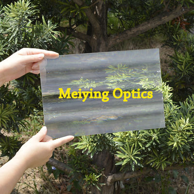 Linear Fresnel Lens PMMA Material High Transparency 300X200mm With Focal Length 80mm For Solar Concentrator
