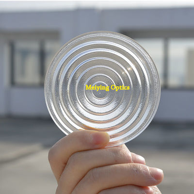 High Quality Pressed Optical Borosilicate Glass Overhead Projector Fresnel Lens D80