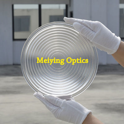 High Quality Borosilicate Glass Solar Concentrator Optical Fresnel Lens for Stage Lighting