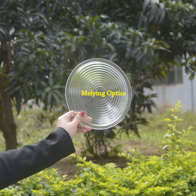 High Quality Dia 250mm Borosilicate Glass Fresnel Lens, Round Fresnel Lens,Spot Fresnel Lens For Stage Lighting