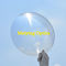 Dia 300mm negative focal length 500mm Pmma Material Round shape Fresnel Lens,Minifier For Decoration Or Exhibition