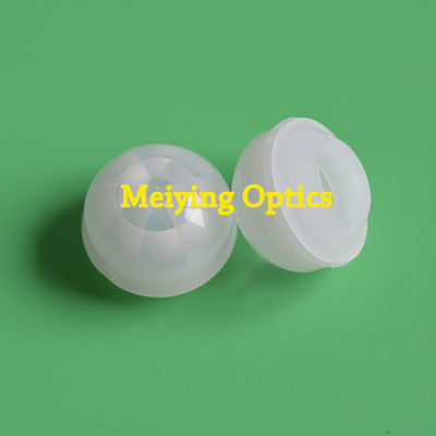 HDPE material PIR fresnel lens, dome fresnel lens,Spheric fresnel lens for human body infrared detection 018090-LW