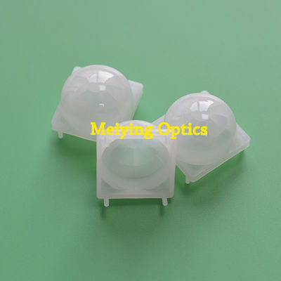 HDPE Material Dome Shape Transparent Color Pir Sensor Fresnel Lens For Infrared Switch Made In China Model 8002-2W