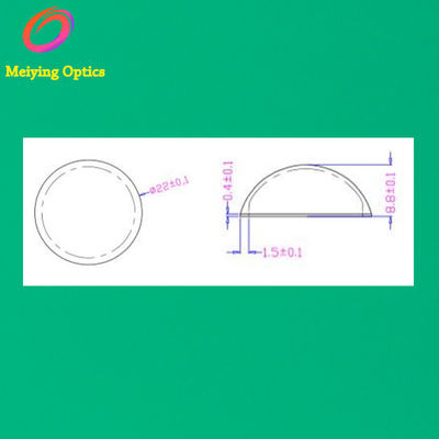 HDPE Material Pir Fresnel Lens,Dome Fresnel Lens For Human Body Infrared Detection Model DJ-23