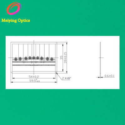 HDPE Material Rectangle Shape Lentille De Fresnel Pir,Fresnel Lens Plastic,Injection Mold Pir Lens Model SIR650P