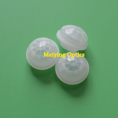 Cap shape HDPE material pir sensor fresnel lens ,infrared fresnel lens 1715 for humanbody infrared detection