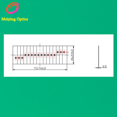 HDPE Material Pir Fresnel Lensl,Hdpe Infrared Lens,Lentille De Fresnel Pir For Human Body Infrared Detection